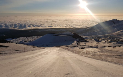 Nieve en el Etna – a esquiar!